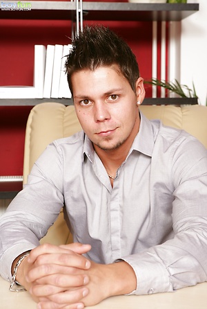 Angelo Godshack beautiful erotic solo by BoyFun image 1