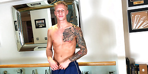 Straight & Ripped Muscular Boxer Jake Campbell by English Lads image 8