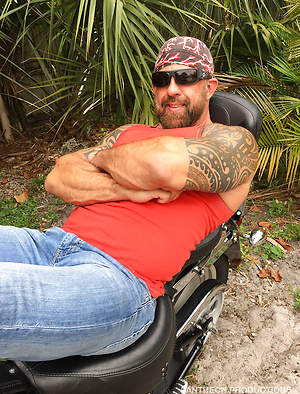 Jon Galt, a Motorcycle and a Dildoâ?¦ by Hot Older Male image 1
