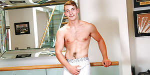 Young Straight Stud Lucas Returns & Wanks his Big Uncut Cock & Gets a Little Helping Hand!