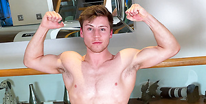 Young Straight Stud gets Wanked & Walks around with a Big Hard Uncut Erection & Cums Loads! by English Lads image 5