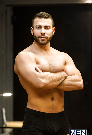 Muscular men Pietro Duarte & Diego Reyes cross swords before oral and anal sex