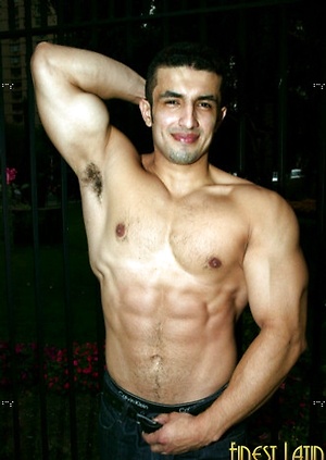 Latin muscle man Jorge by Finest Latin Men image 10