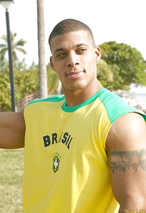 Muscle latin stud Adonis Rivers by Finest Latin Men image 1