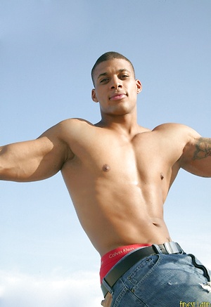 Muscle latin stud Adonis Rivers by Finest Latin Men image 14