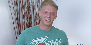 One Enthusiastic Wanker - Tom is Toned, Muscular, Tattooed - A Straight Hunk with a Big Uncut Cock!