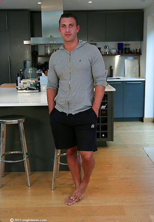 Personal Trainer James Branson - Tall, Muscular, Tanned, Ripped and Hung - Do Men Cum Much Better! by English Lads image 1
