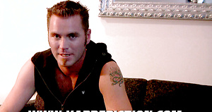 Australian guy jacking off dick by Hard Friction image 1