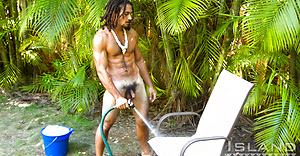 Keoki - Ripped Furry Hawaiian\'s EXPLOSIVE Eruption of Cum! by Island Studs image 3