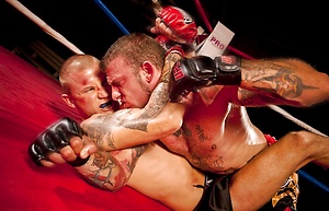 Ricky Sinz and Brenn Wyson - fight and fuck