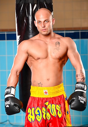 Joe Justice in a gym by Colt Studio image 6