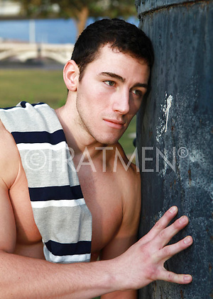 Payton strokes his dick by Frat Men image 5