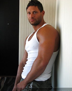 Las Vegas based bodybuilder Mike Buffalari by Mark Wolff image 1