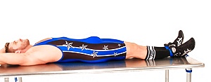 Muscle athlete Landon Conrad bounded by Bound Jocks image 1