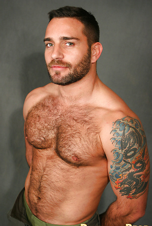 Hairy muscle man Edu Boxer by Pantheon Bear image 4