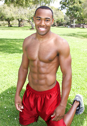Well hung black dude Markus strokes dick by SeanCody image 7