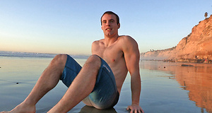 Hot muscle athlete Jayden jacking off his boner