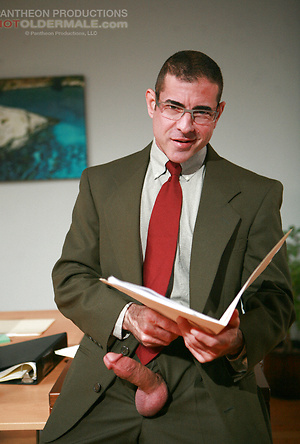 Nick Moretti - the office solo by Hot Older Male image 9