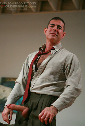 Nick Moretti - the office solo by Hot Older Male image 10