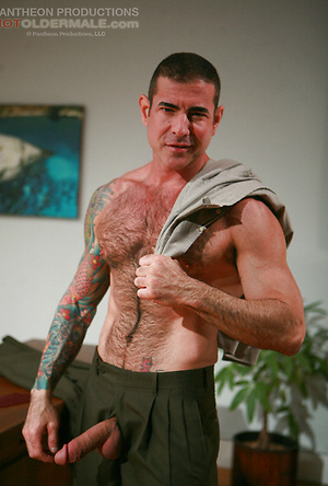 Nick Moretti - the office solo by Hot Older Male image 14