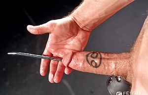 Tony Bishop plays with his cock by Fetish Force image 12