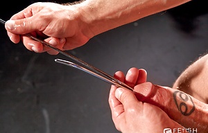 Tony Bishop plays with his cock by Fetish Force image 13