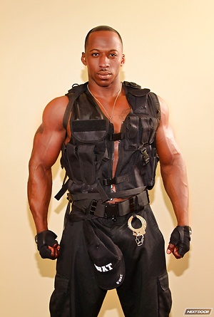 Derek Jackson shows his huge ebony rod by Next Door Ebony image 2