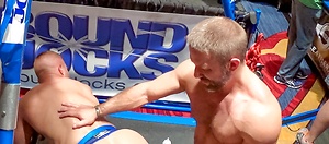Deep ass massage by Bound Jocks image 6