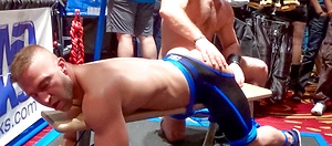 Deep ass massage by Bound Jocks image 7