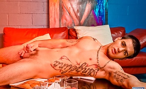 Stud gets naked in this solo action by Nextdoor Male image 15