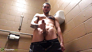 Jake Hart Public Restroom Jerk, Scene #01 by ChaosMen image 14