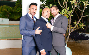 Suited Pool Party by Men at Play image 2