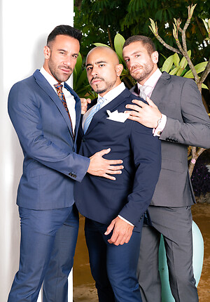 Suited Pool Party by Men at Play image 5