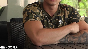 Ripped Guy Jerks Off by Gayhoopla image 5