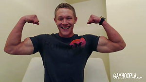 RIPPED Teen's 1st Live CUM by Gayhoopla image 14