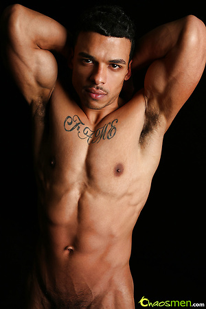 Rodrigo wanking off his dick by ChaosMen image 5