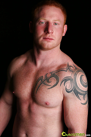 Red-haired boy Jordan jacking off by ChaosMen image 5