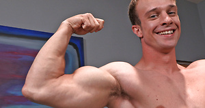 The beefy guy Darin jacking off by SeanCody image 11