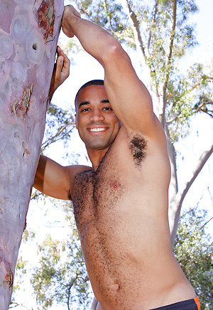  Black muscular guy jacking off by SeanCody image 12