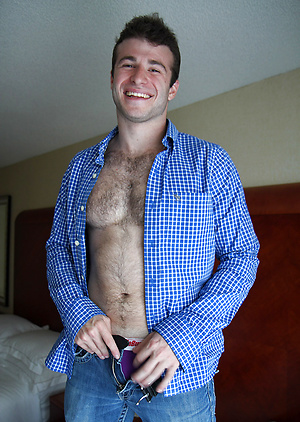 Straight mates - Shy guy Blake Davis strips by Bentley Race image 3