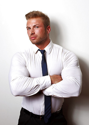 Blond light heavyweight Kane Griffin by Power Men image 1