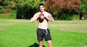 Tight Ends. Damian West, Tyler Torro, James Huntsman and Noah Rods by Nextdoor Buddies image 5