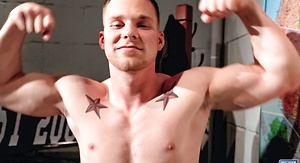 Randy strokes dick by Nextdoor Male image 5