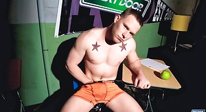 Randy strokes dick by Nextdoor Male image 7