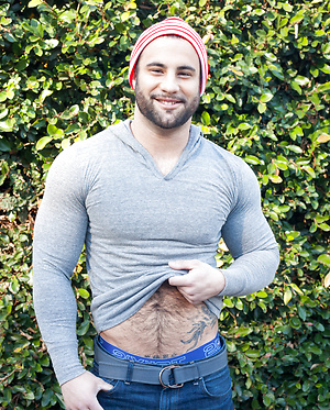 Dex Hammer shows his muscle cock