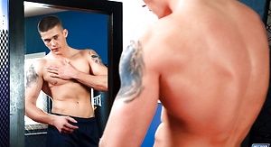 Diesel White strokes dick by Nextdoor Male image 4