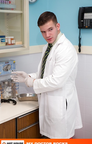 My Doctor Rocks (Scene 1). Angel Rock and Sean Duran. by Hot House Backroom image 1