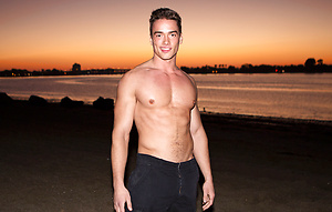 Gabe strokes his uncut dick by SeanCody image 1