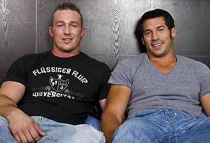 Devin & Leo. Classic Scene (Aug, 2008) by Randy Blue image 1