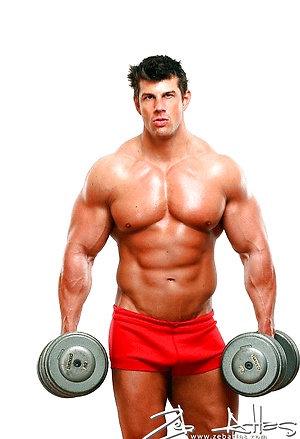 Buzz West shows his muscular body by Zeb Atlas image 8